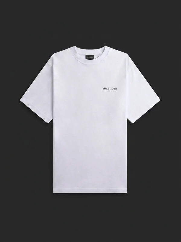 Daily Paper Snake Shield Tee - White