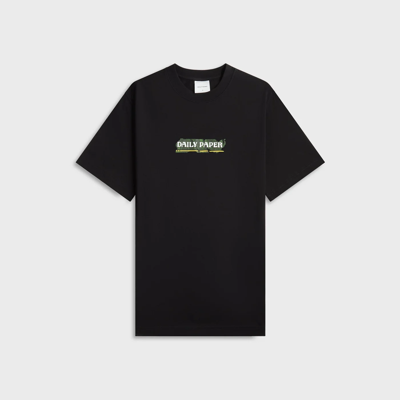 Daily Paper Sticker Tee - Black