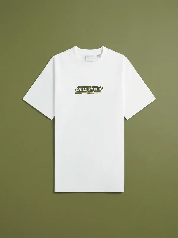 Daily Paper Sticker Tee - White