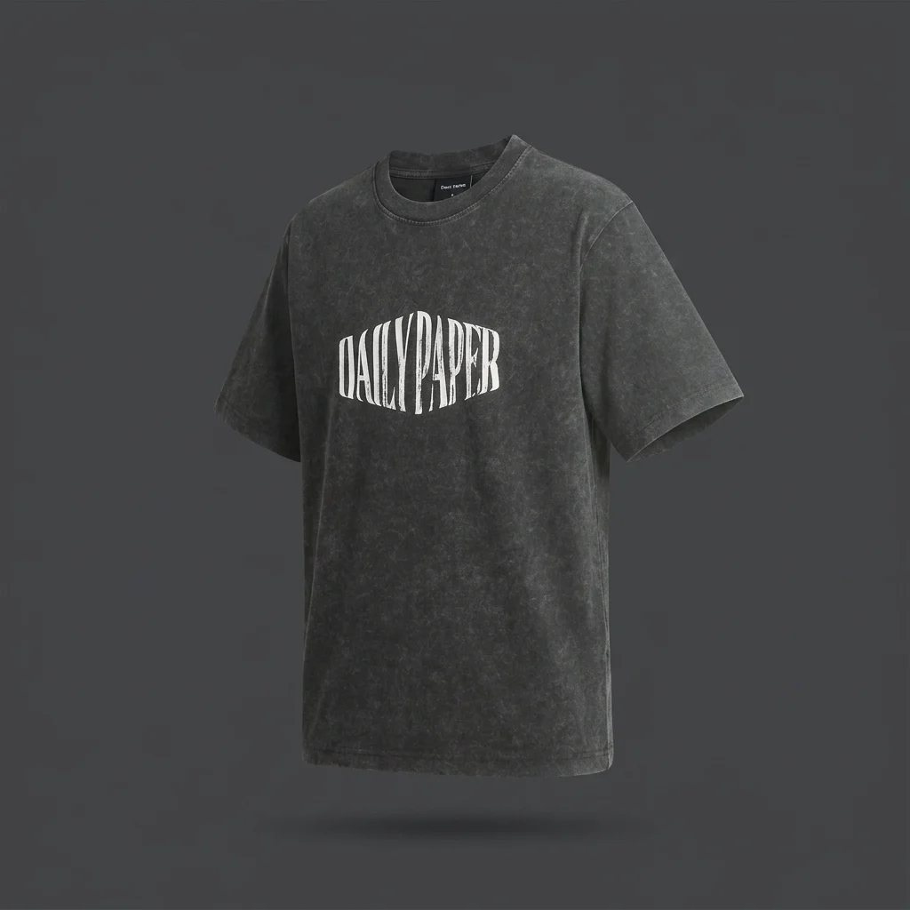 Daily Paper Vintage Short Sleeve Tee - Black
