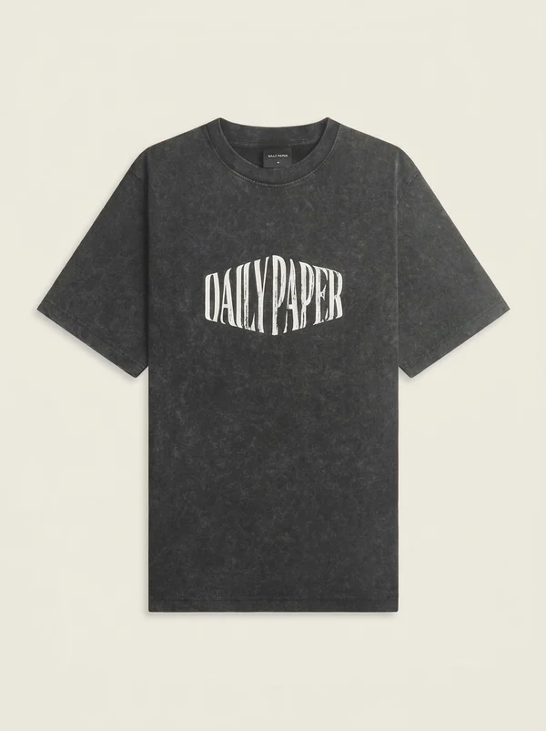 Daily Paper Vintage Short Sleeve Tee - Black