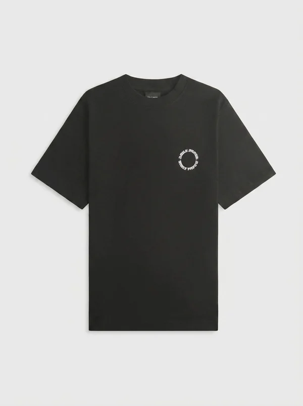 Daily Paper Wheel Short Sleeve Tee - Black