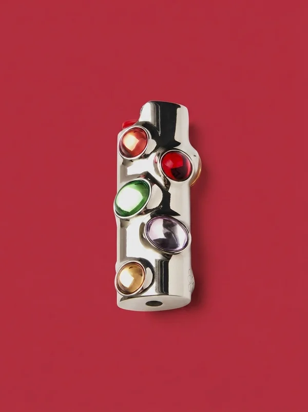 Edie Parker Gemstoned Lighter Case - MultiinStone
