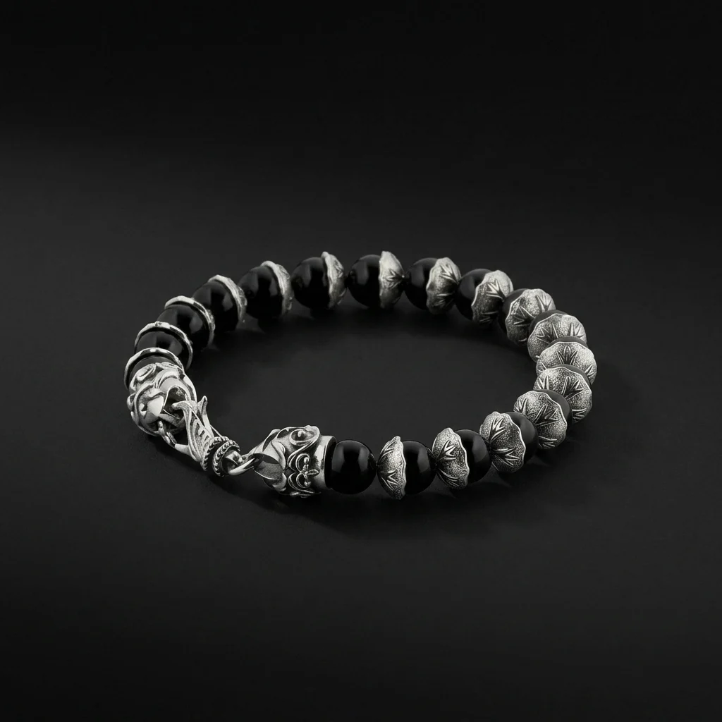 Emanuele Bicocchi Beaded Bracelet - Black