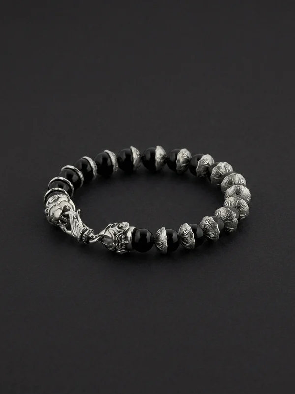 Emanuele Bicocchi Beaded Bracelet - Black