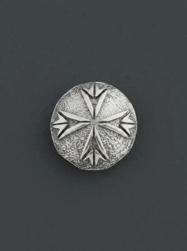 Emanuele Bicocchi Logo Scudo Earring - Silver