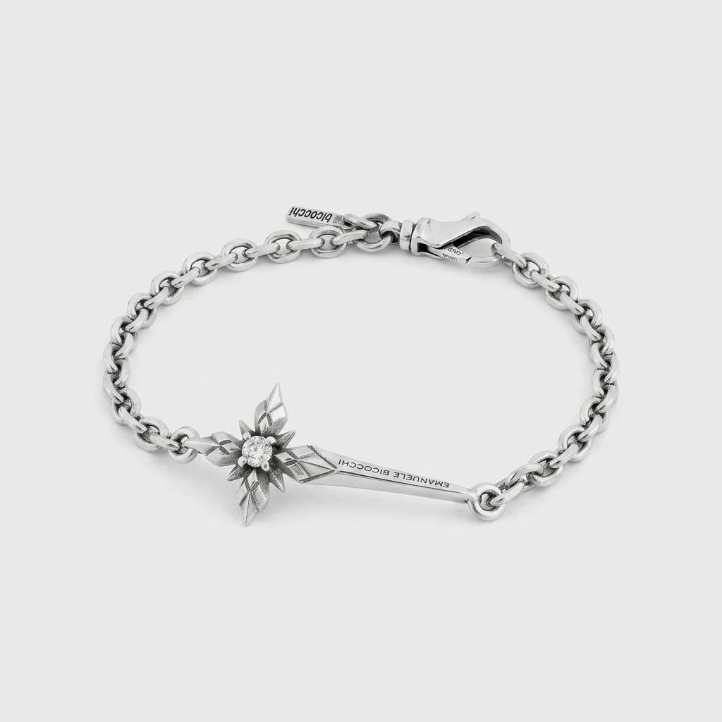 Emanuele Bicocchi Pugnale Bracelet - Silver
