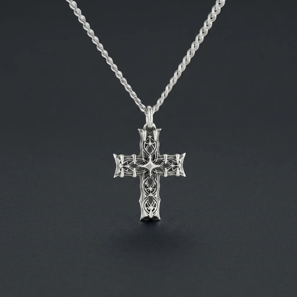 Emanuele Bicocchi Reissue Notre Dame Necklace - Silver