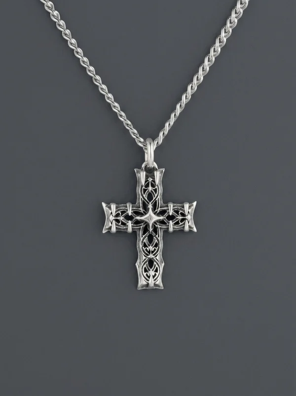 Emanuele Bicocchi Reissue Notre Dame Necklace - Silver