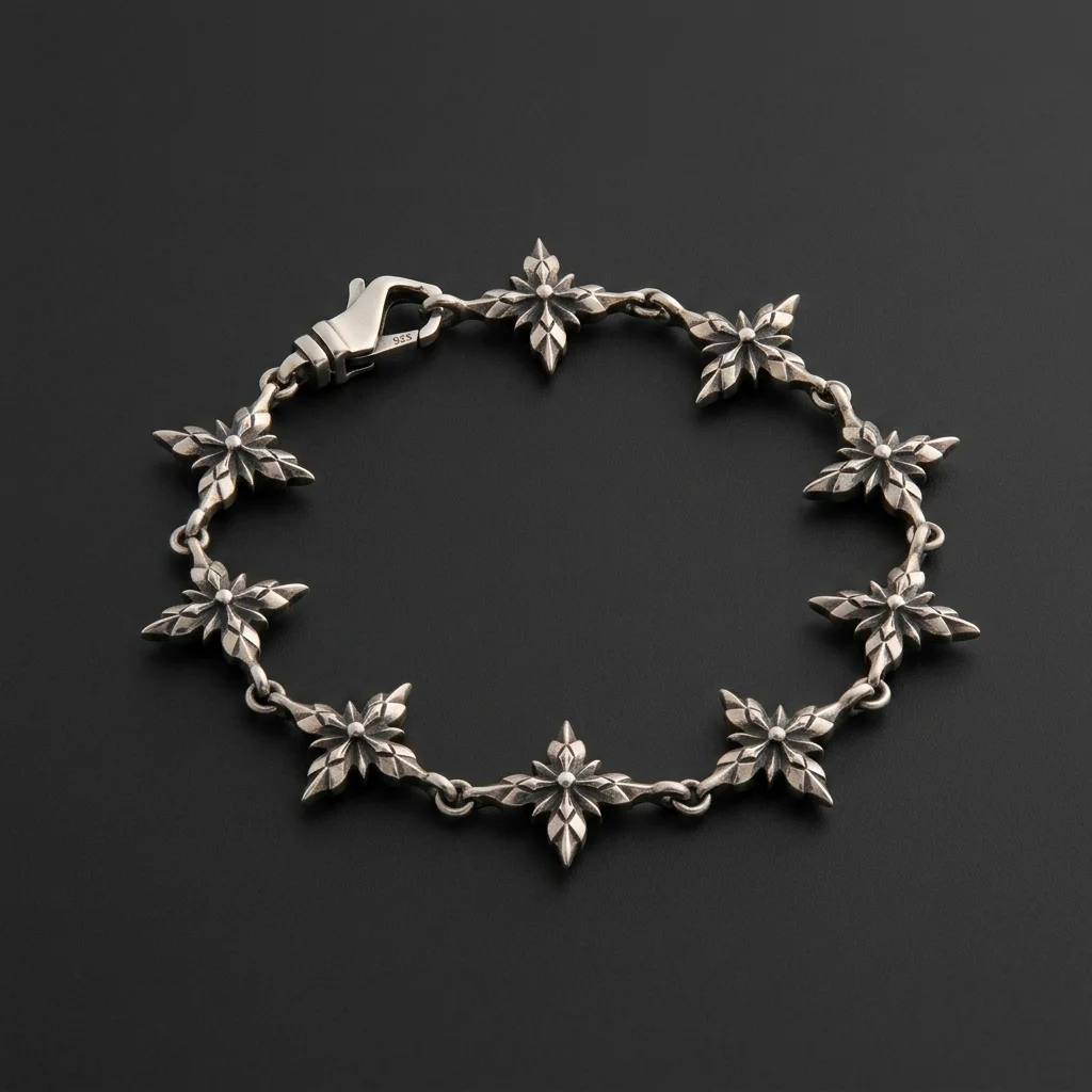 Emanuele Bicocchi Stella Ventis Bracelet - Silver
