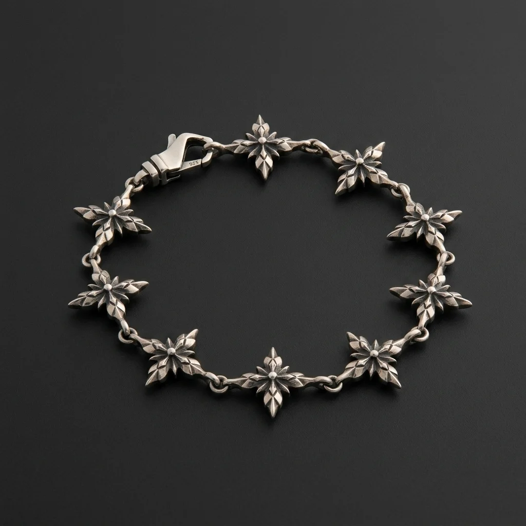 Emanuele Bicocchi Stella Ventis Bracelet - Silver