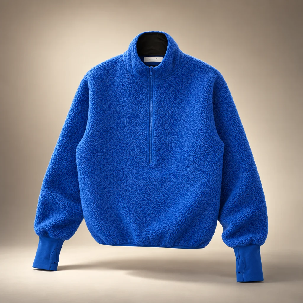 Entire Studios Shell Fleece - Cerulean