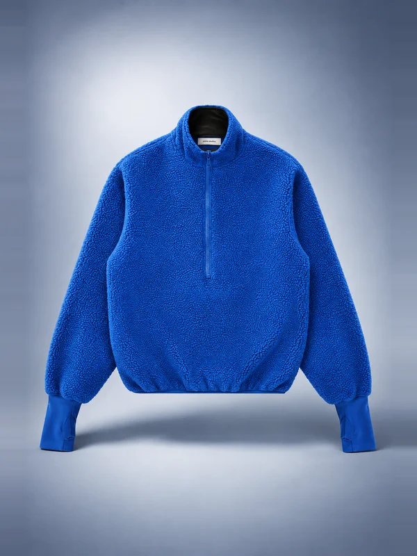 Entire Studios Shell Fleece - Cerulean