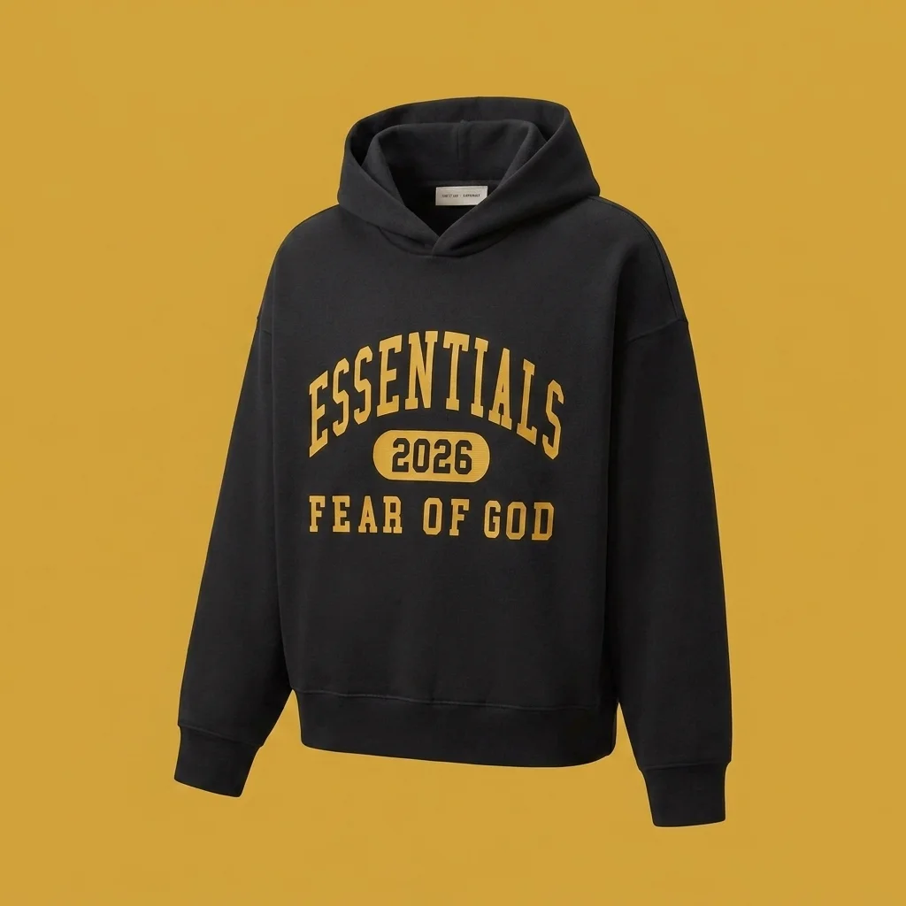 Essentials Classic Hoodie - Vintage Black