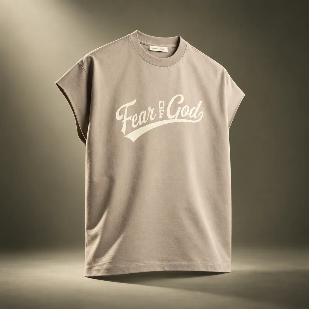 Essentials Cut Off 90's Tee - Chalk
