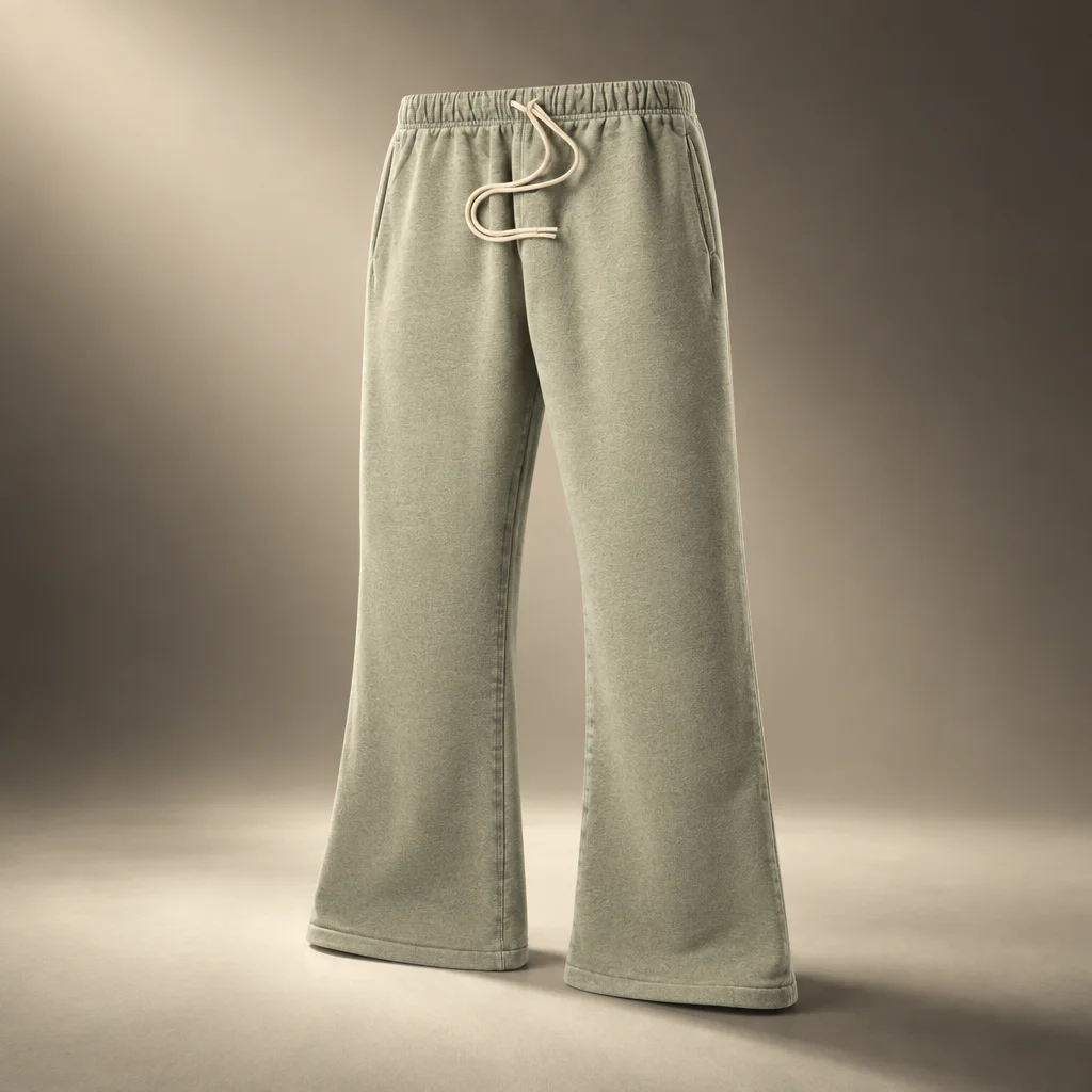 Essentials Flare Sweatpant - Washed Seal Heather