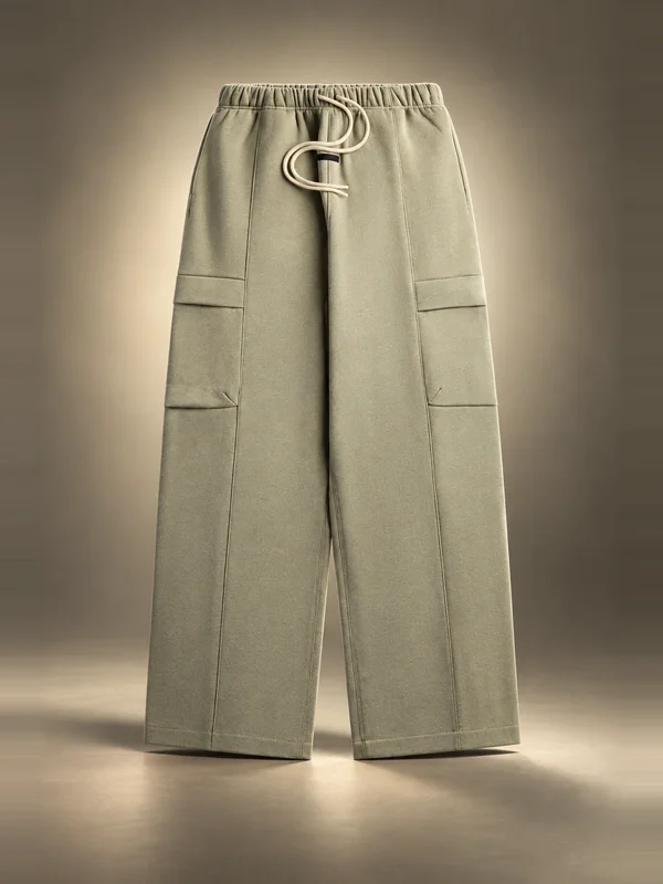 Essentials Fleece Cargo Field Pant - Seal Heather