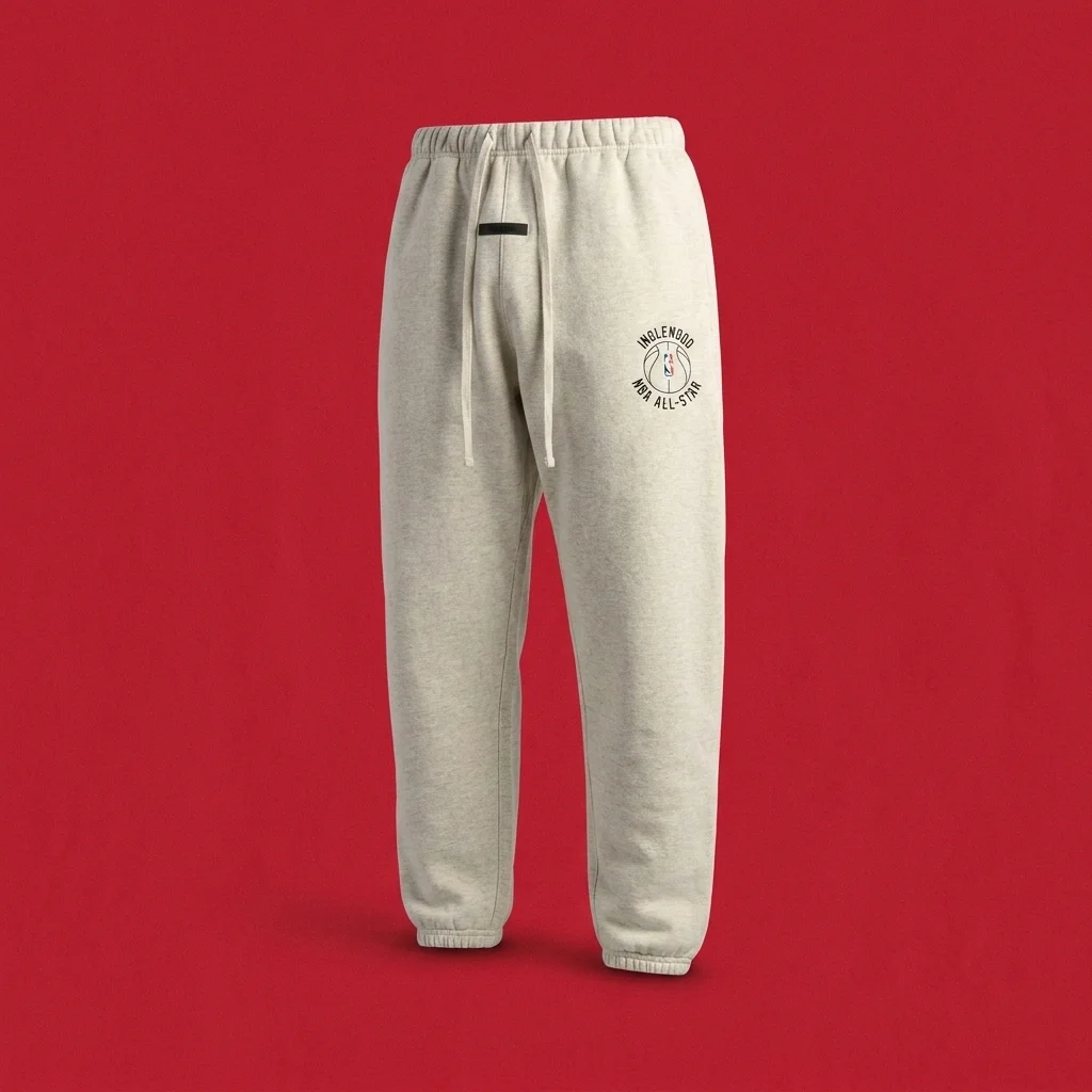 Essentials Inglewood x All Star Weekend '26 Classic Sweatpant - Oatmeal Heather