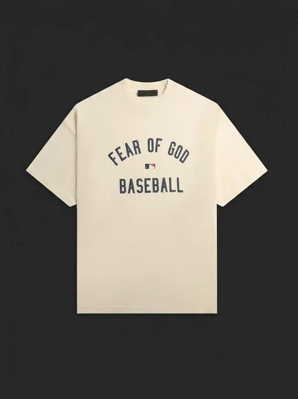 Essentials MLB 90s Fit Tee - Cream White