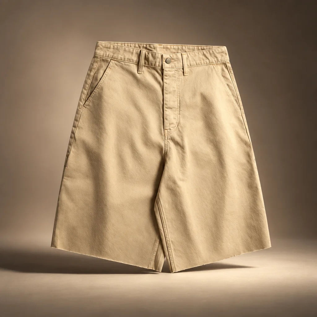 Essentials Raw Cut 5-Pocket Short - Overdyed Dune