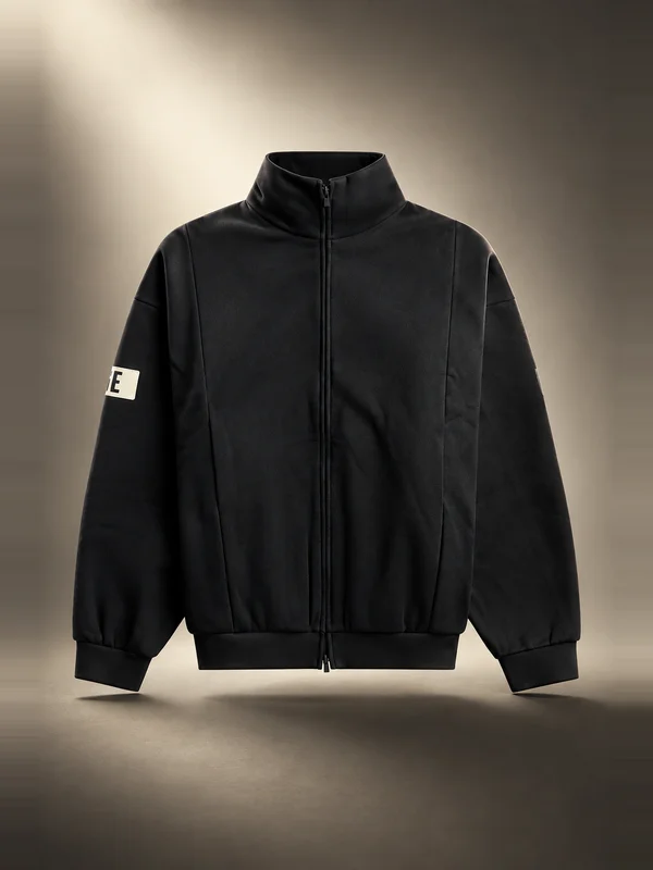 Essentials Track Jacket - Vintage Black