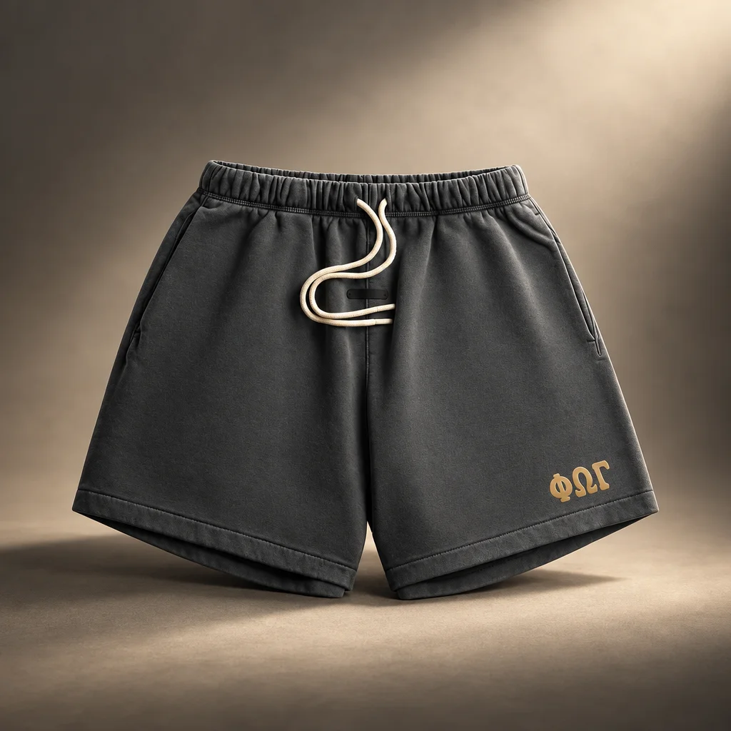 Essentials Classic Sweatshort - Washed Iron Grey