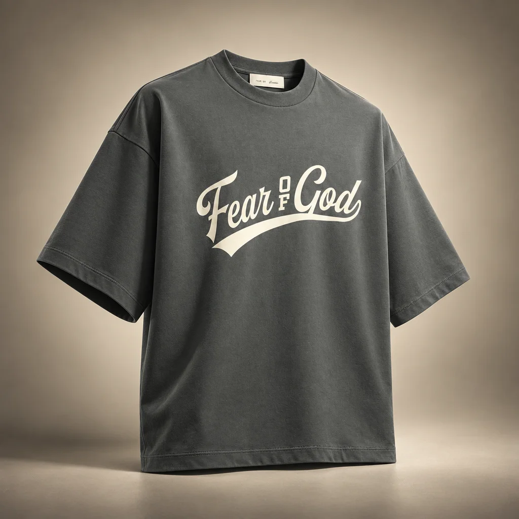 Essentials Merch Tee Boxy Fit - Iron Grey