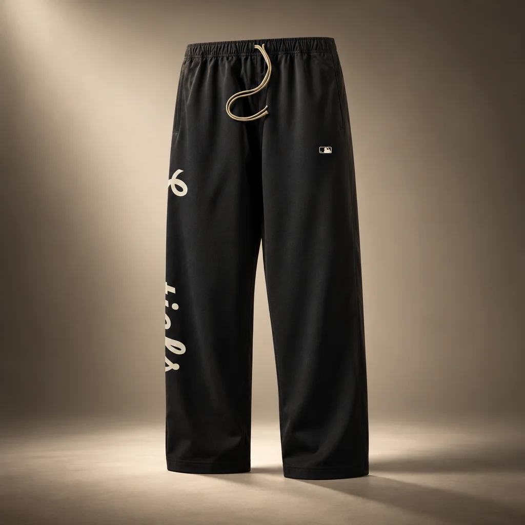 Essentials MLB Relaxed Track Pant - Black