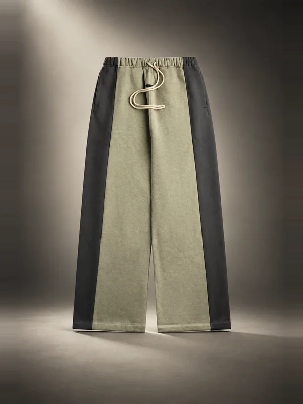 Essentials Paneled Lounge Pant - Seal Heather / Iron Grey