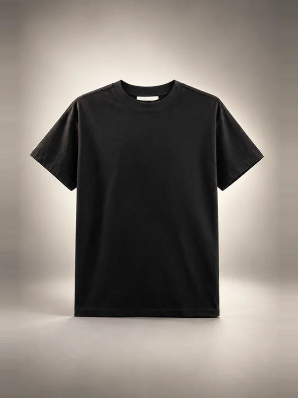 Essentials Tri-Blend Tee Slim Fit - Black