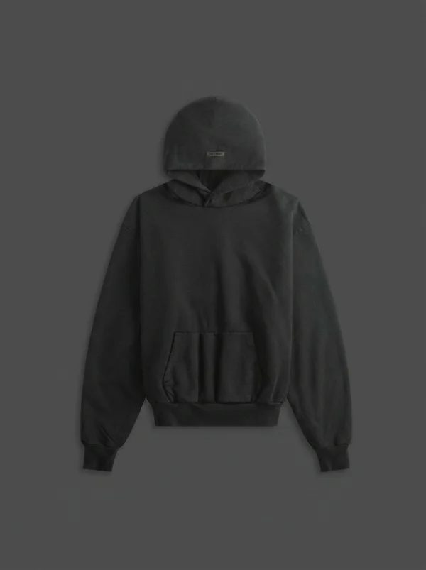 Fear Of God Sunfaded Classic Half Raglan Hoodie - Black
