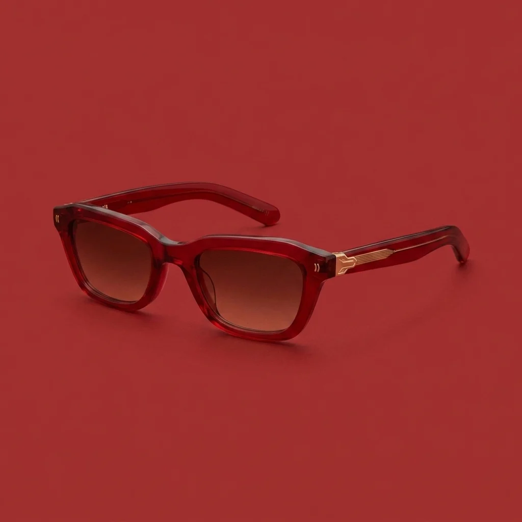 Flatlist Clint - Crystal Burgundy / Brown Gradient Lens