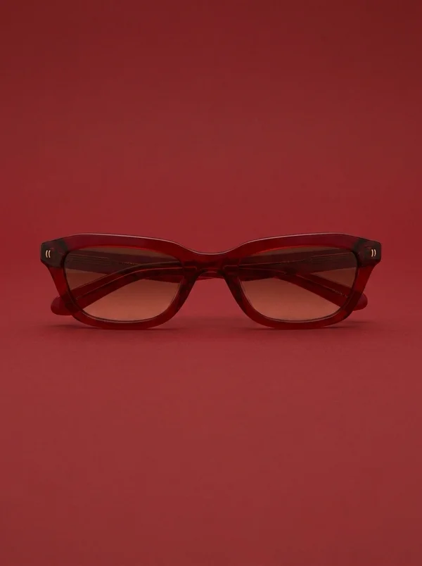 Flatlist Clint - Crystal Burgundy / Brown Gradient Lens