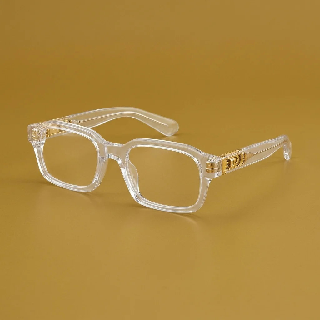 Flatlist Hanky - Clear Crystal / Clear Blue Light