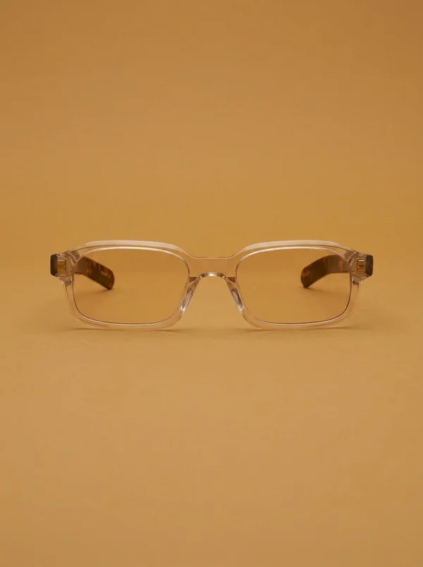 Flatlist Hanky - Crystal Beige / Dark Tortoise / Peach Lens