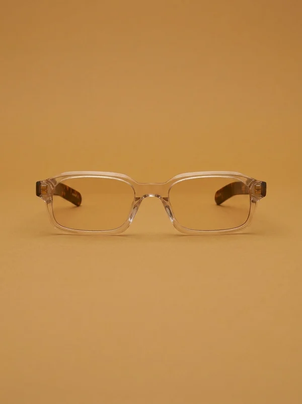 Flatlist Hanky - Crystal Beige / Dark Tortoise / Peach Lens