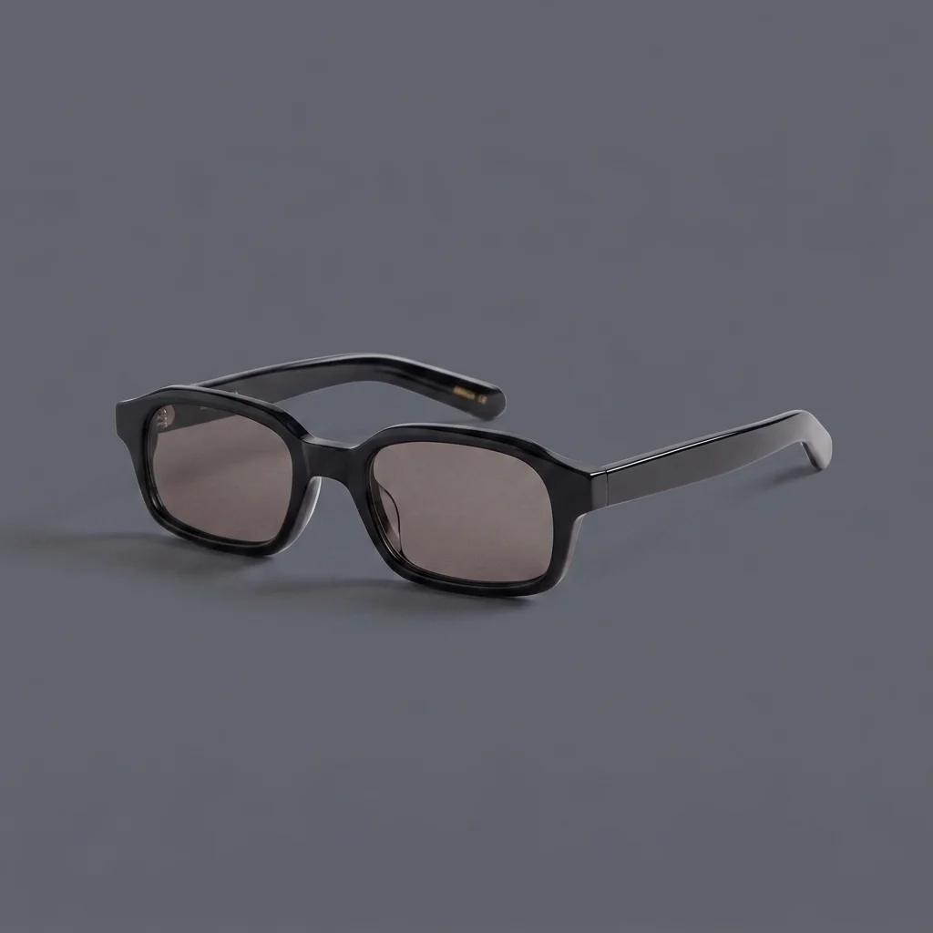 Flatlist Hanky - Solid Black / Solid Black Lens