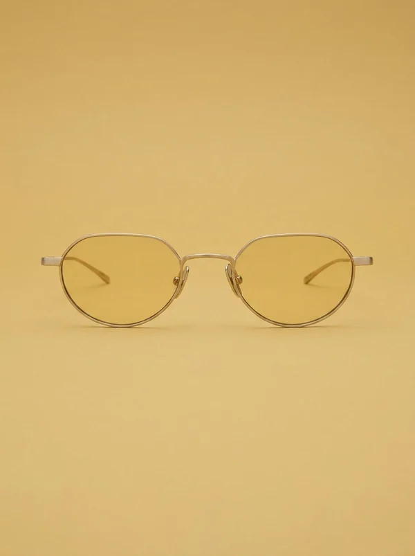 Flatlist Lucien - Brushed Light Gold / Yellow Lens