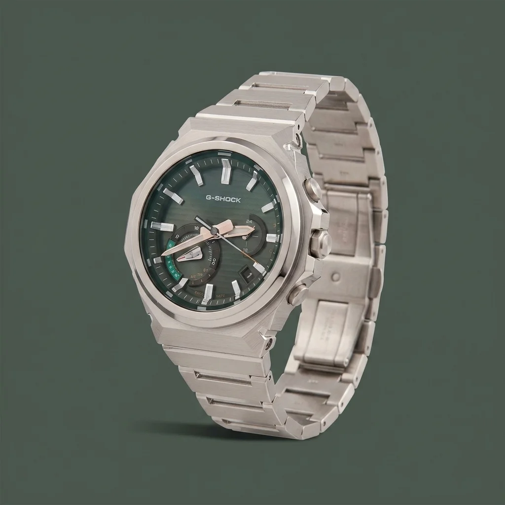 G-SHOCK GSTB1000D-3A Silver / Green