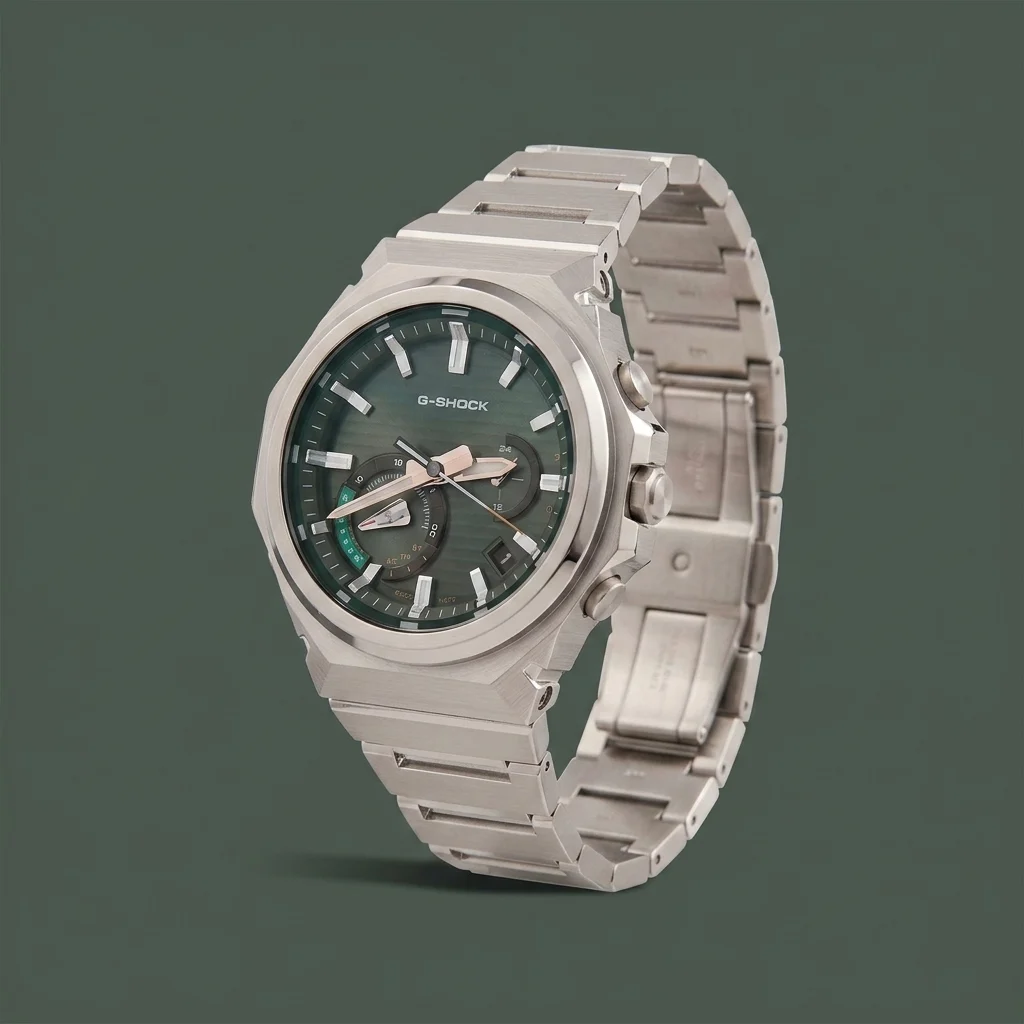 G-SHOCK GSTB1000D-3A - Silver / Green