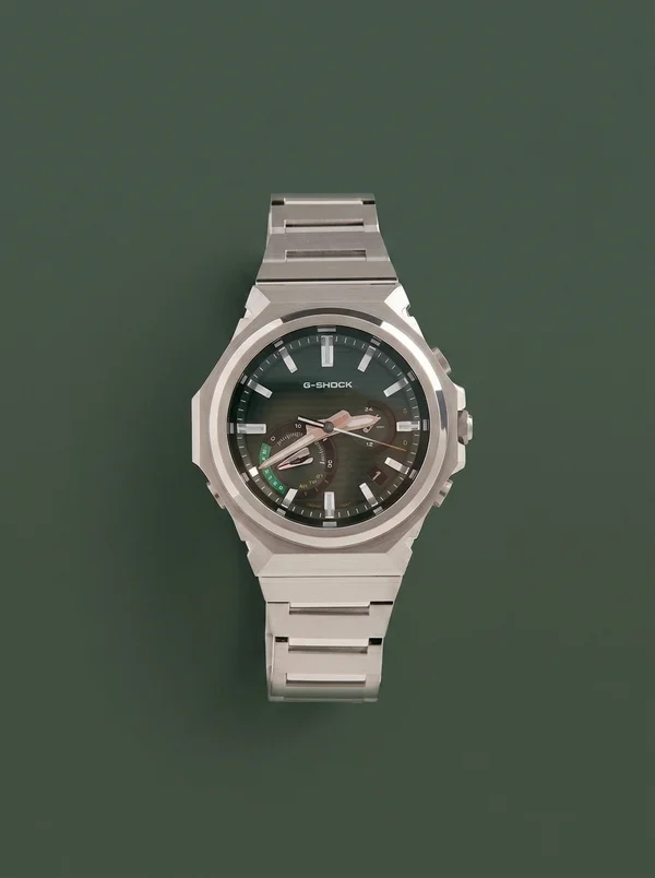 G-SHOCK GSTB1000D-3A Silver / Green