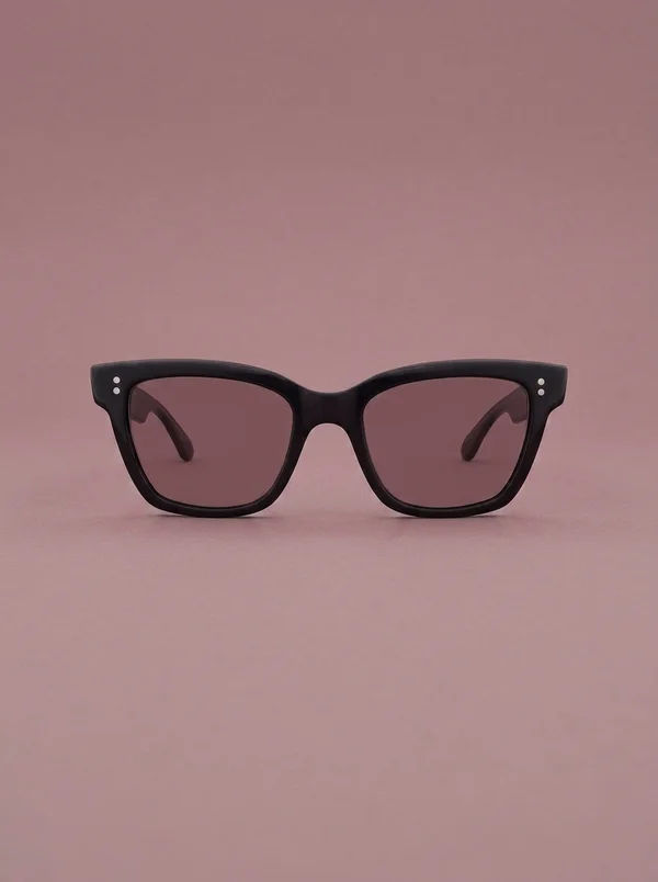 Garrett Leight Mr. Leight Lola Sunglass - Sweet Rose / Chocolate Gold