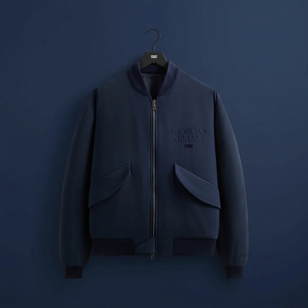 Giorgio Armani & Kith for the New York Knicks Bomber Jacket - Nocturnal