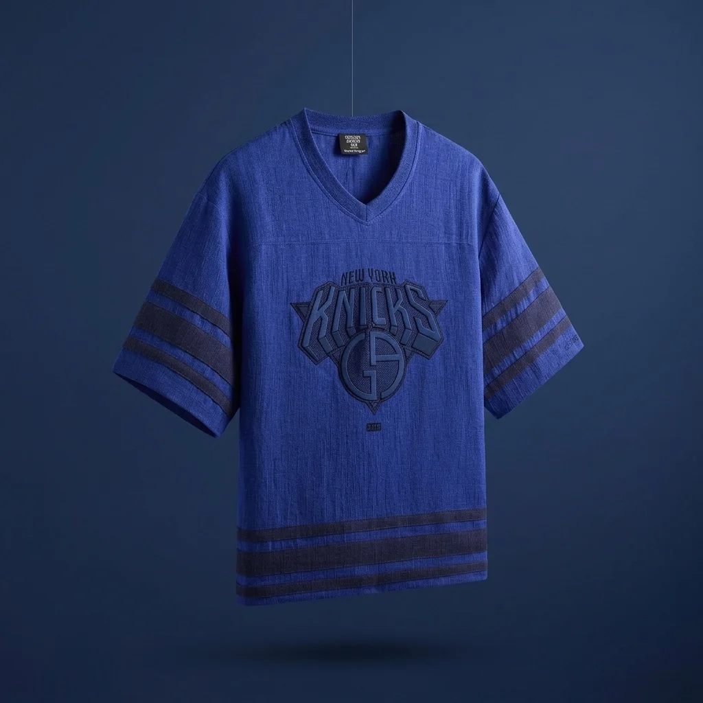 Giorgio Armani & Kith for the New York Knicks Malik Shirt