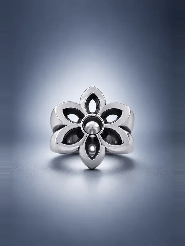 GOOD ART HLYWD Model 28 A Ring Medium - Sterling Silver