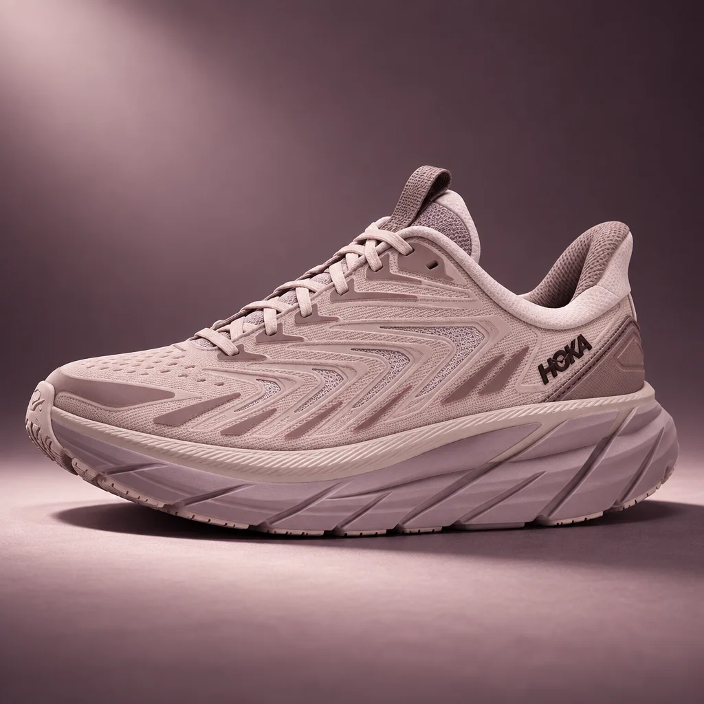 HOKA W Clifton Utility Pink Opal/Deep Mauve