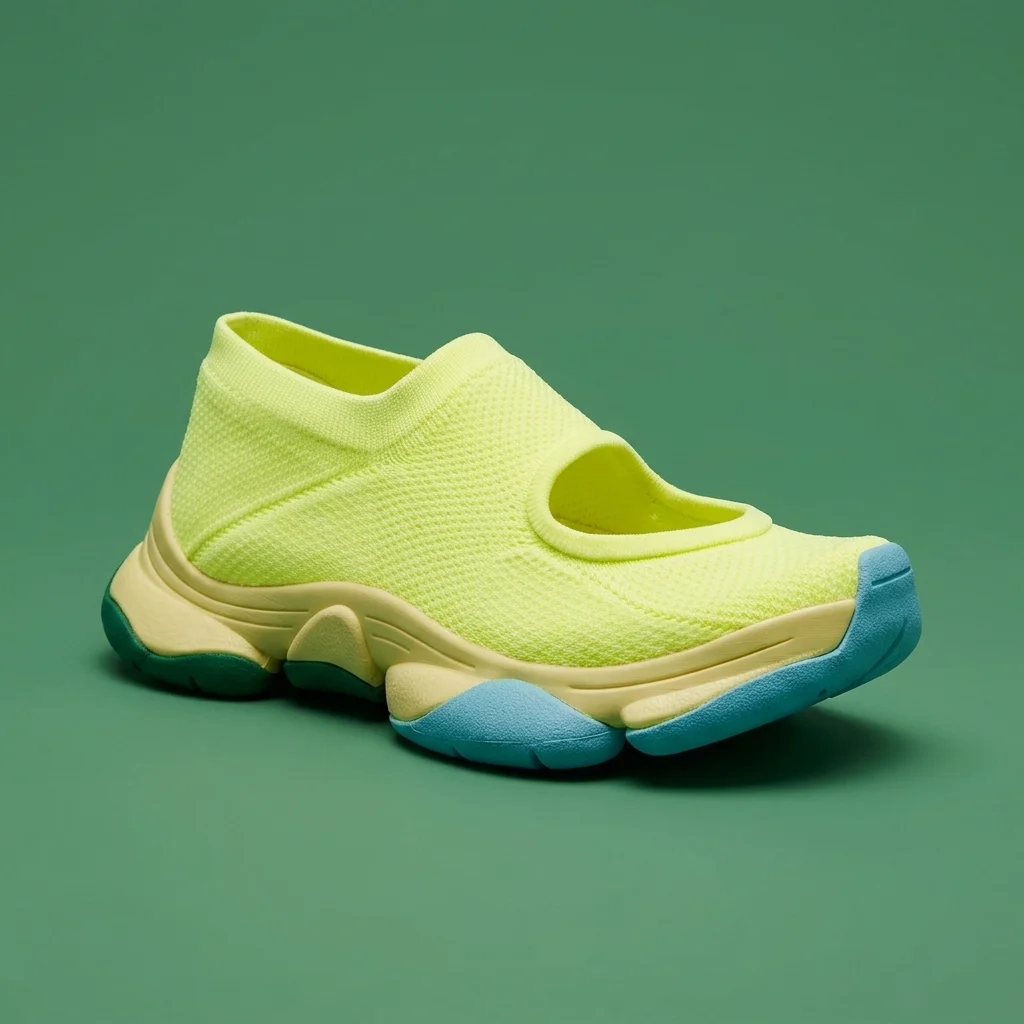 HOMME PLISSÉ ISSEY MIYAKE Yellow CAMPER Edition Karst Finch Sneakers