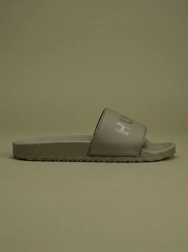 Hugo Khaki Tonal Logo Slides