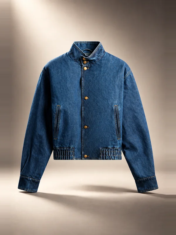 Jil Sander Denim Blouson - Medium Denim