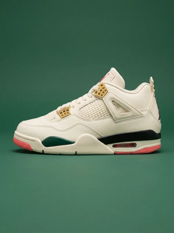 Air Jordan 4 Birds of Paradise Coconut Milk